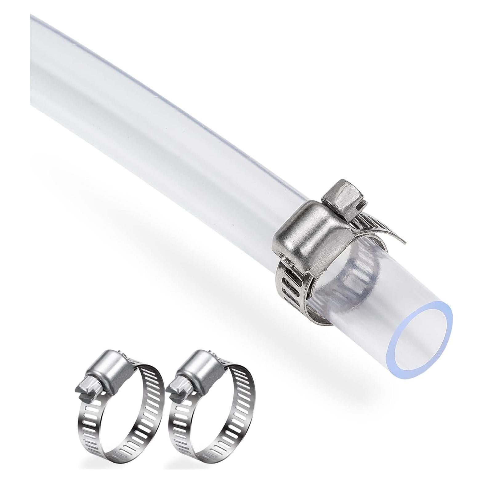 Tubo de Vinilo Transparente DAVCO 1" ID 5 Pies PVC Flexible