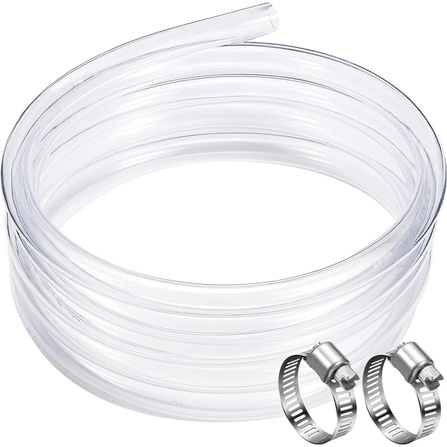 Tubo de Vinilo Transparente DAVCO 1" ID 5 Pies PVC Flexible