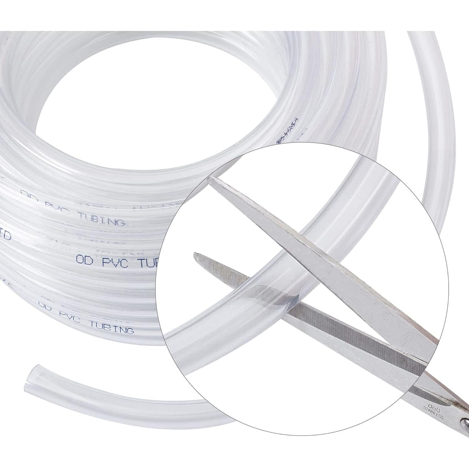 Tubo de Vinilo Transparente DAVCO 1" ID 5 Pies PVC Flexible