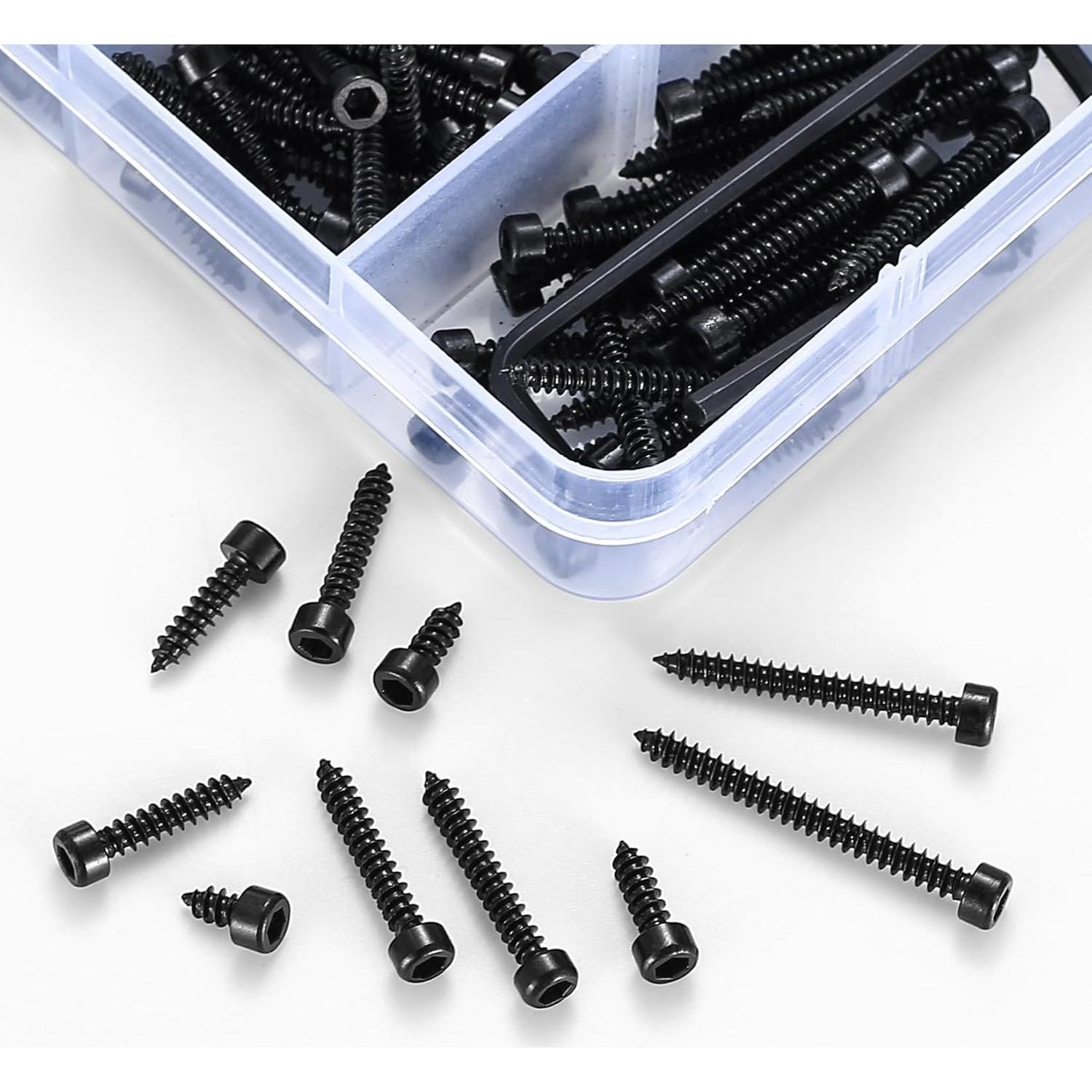 Kit de Tornillos Autoperforantes M3 de Acero Inoxidable 480 Pcs