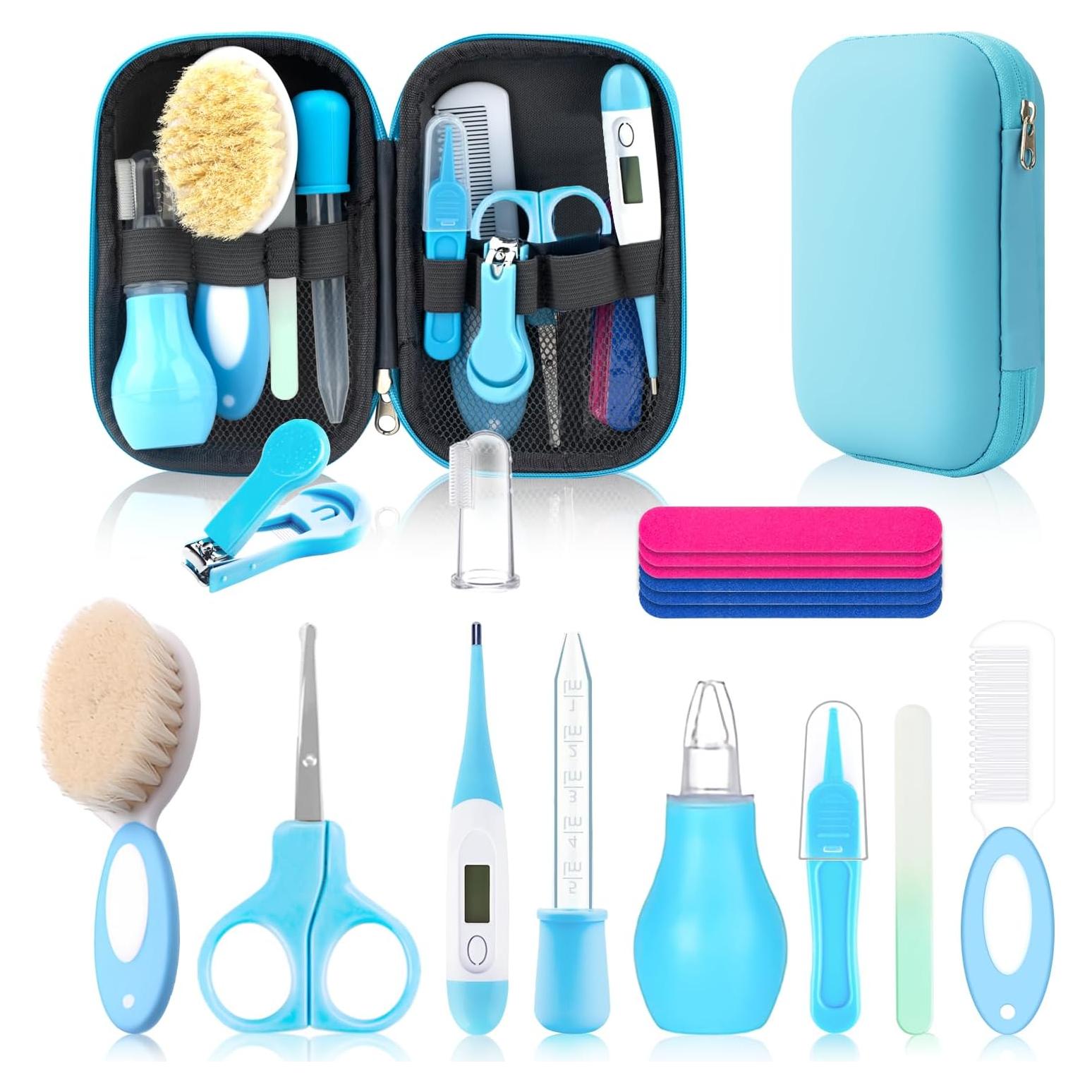 Kit de Cuidado para Bebés Esonto 17 Piezas Azul