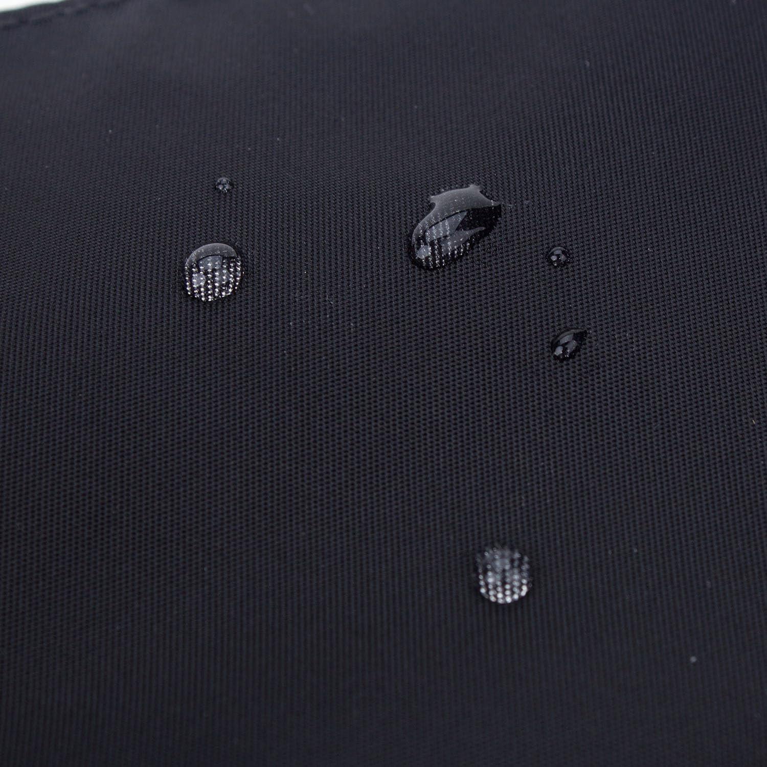 Cartera YONBEN de Nylon Impermeable para Dinero y Monedas - Negro