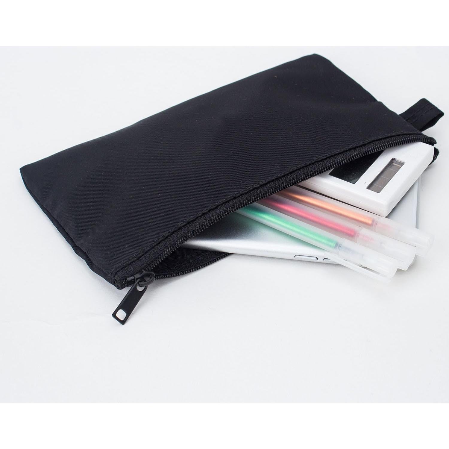Cartera YONBEN de Nylon Impermeable para Dinero y Monedas - Negro