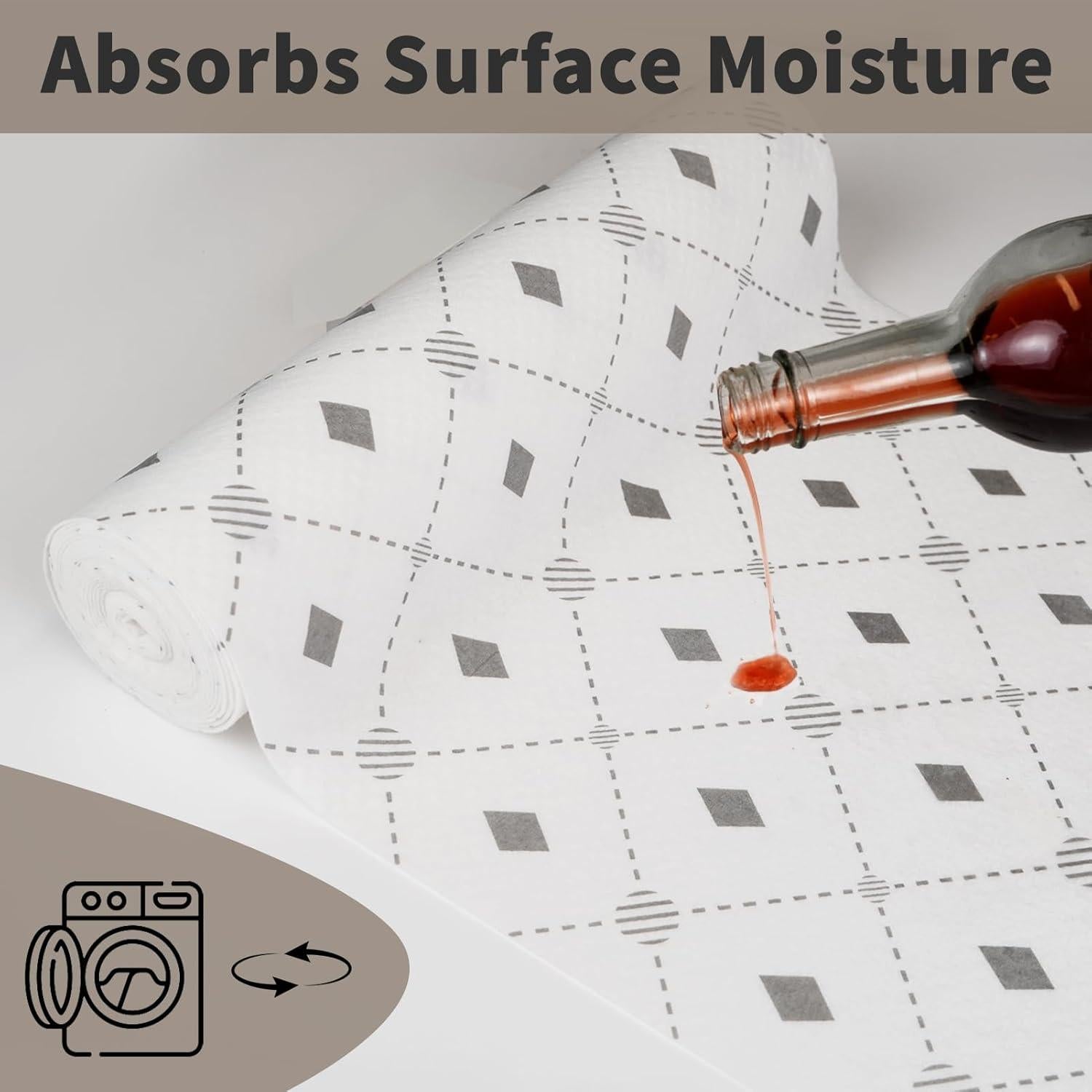 Forros de Refrigerador Antideslizantes EAQQWY 30cm x 3.66m