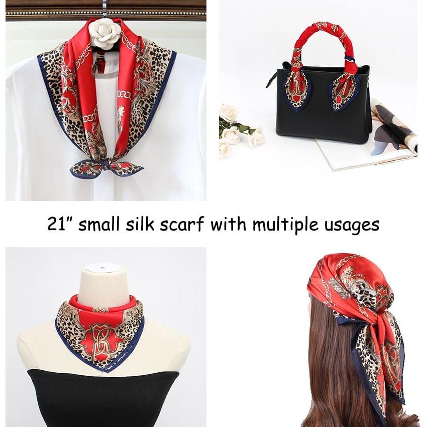 Bufanda Cuadrada 100% Seda de Morera Andantino 53x53 cm