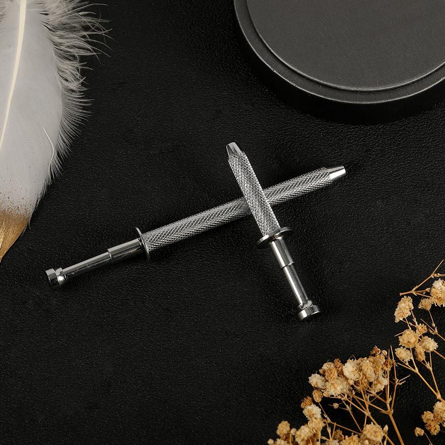 Pinzas de Piercing Acero Inoxidable 316L 7.37 cm para Orejas y Nariz