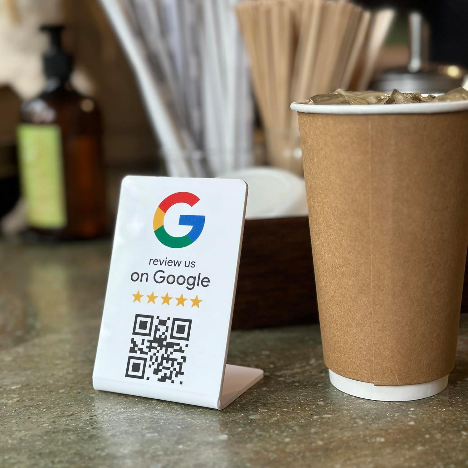 Soporte de Reseñas de Google ProsperQR NFC y QR 1 Unidad