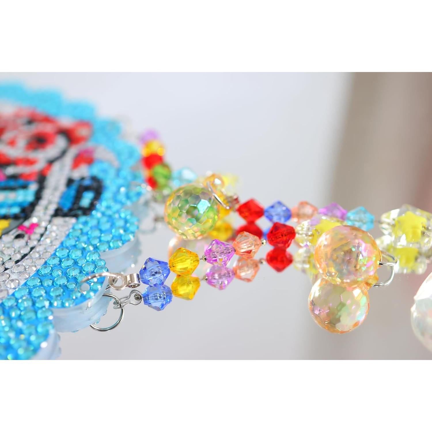 Kit de Pintura de Diamante 5D Jialeying Rosa Cruz 20x23cm