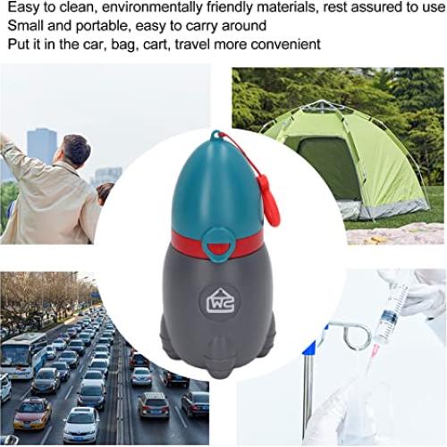 Orinal Portátil para Niños Azul - Taza de Entrenamiento Sin Fugas