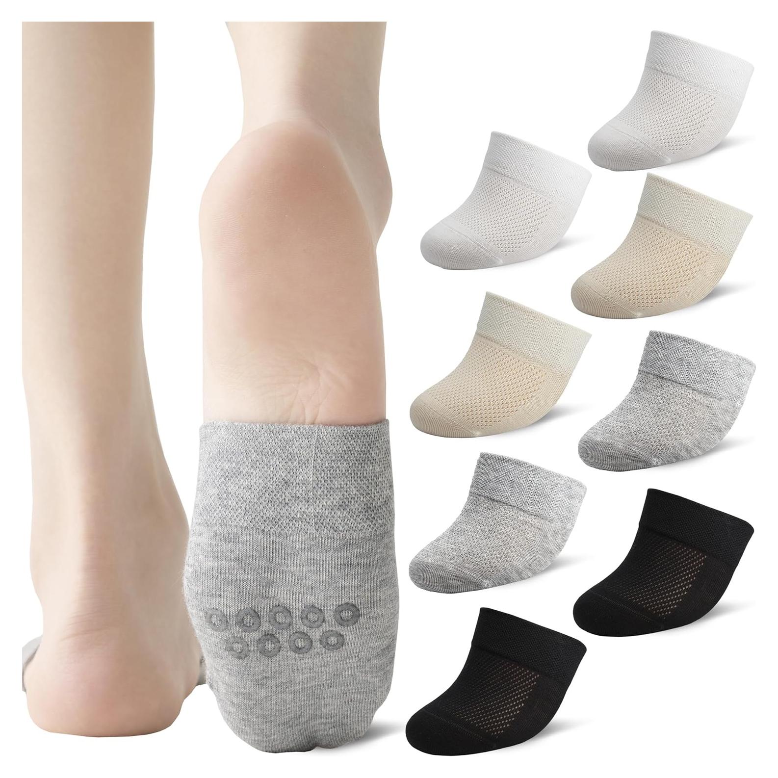 Calcetines para Dedos YFUNNLE 8 Pares Antideslizantes Mujer