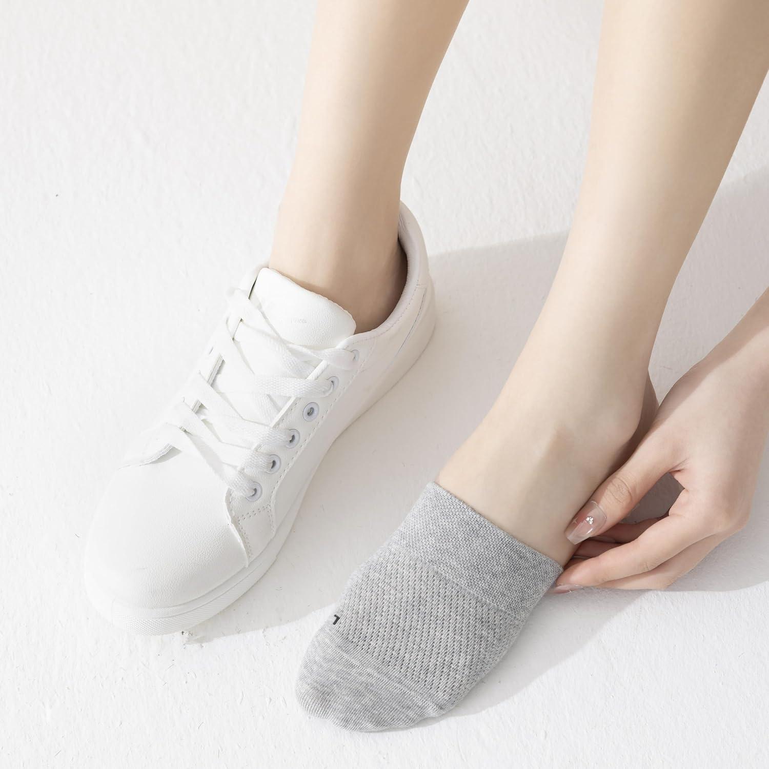 Calcetines para Dedos YFUNNLE 8 Pares Antideslizantes Mujer