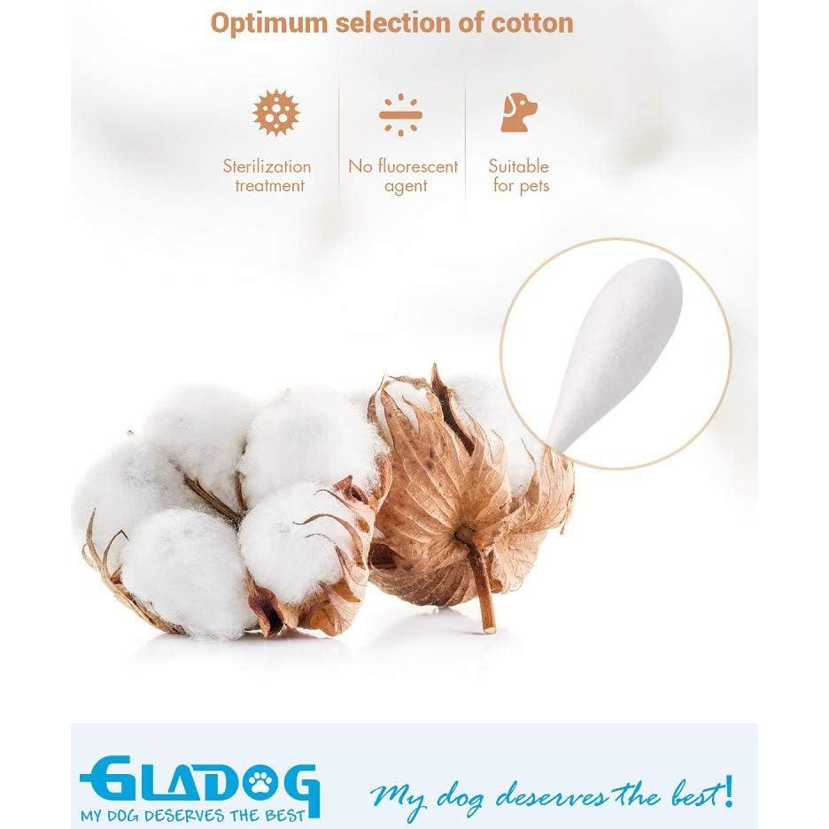 Bastones de Algodón para Perros GLADOG 15.24 cm - 100 Unidades
