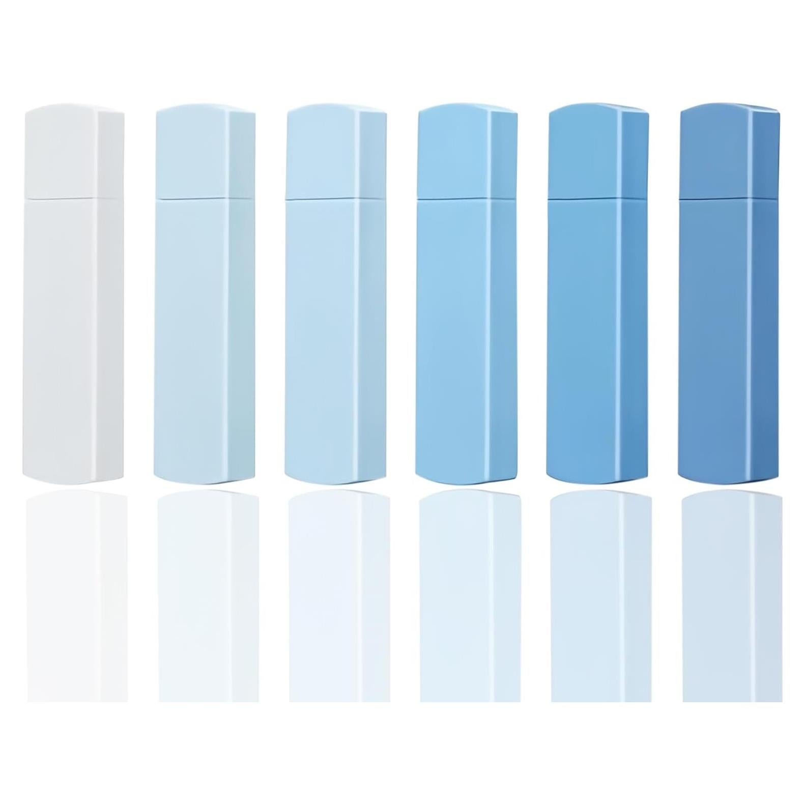 Cinta Correctora Huakaile 6 Pack Azul Gradiente 8.5x2.2cm