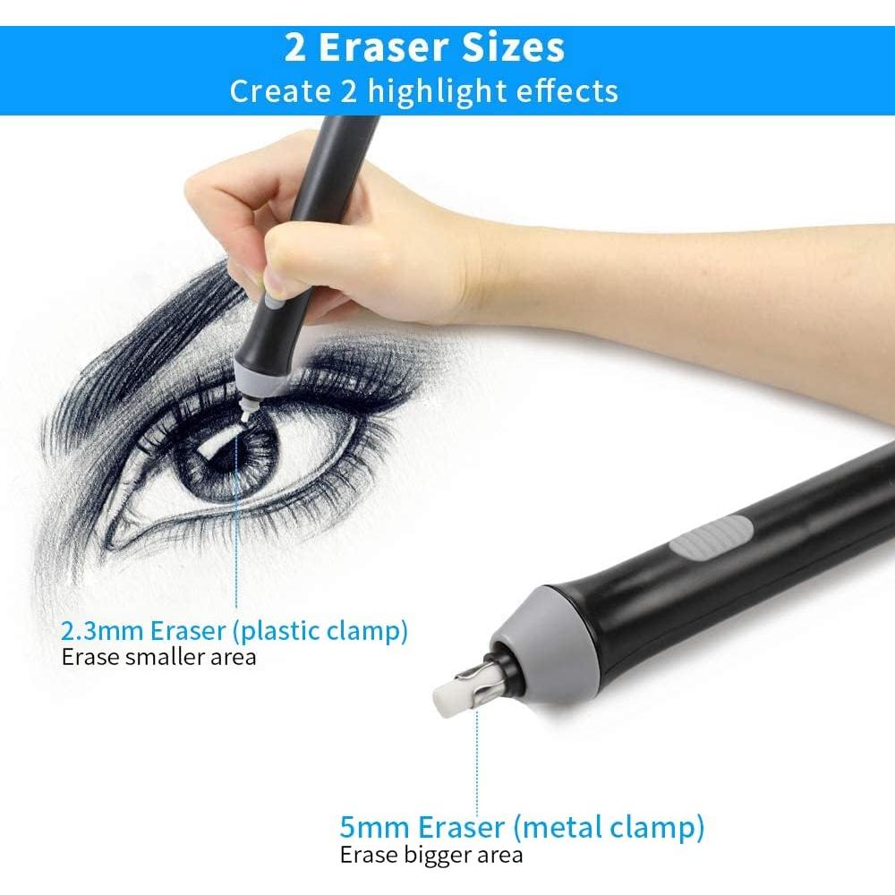 Borrador Eléctrico AFMAT con 140 Recargas y 2 Tamaños