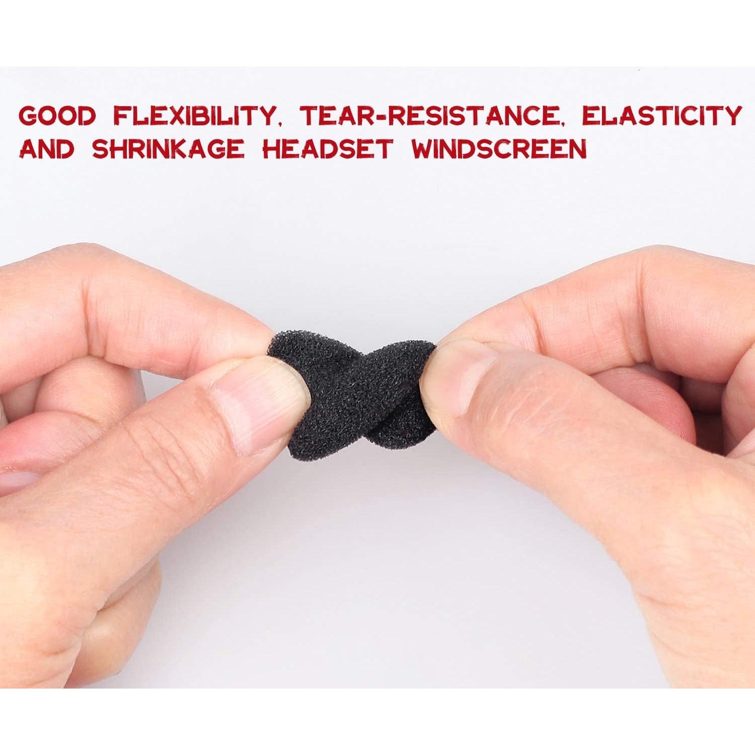 12 Filtros de Espuma para Micrófono de Auriculares Kicada 5mm