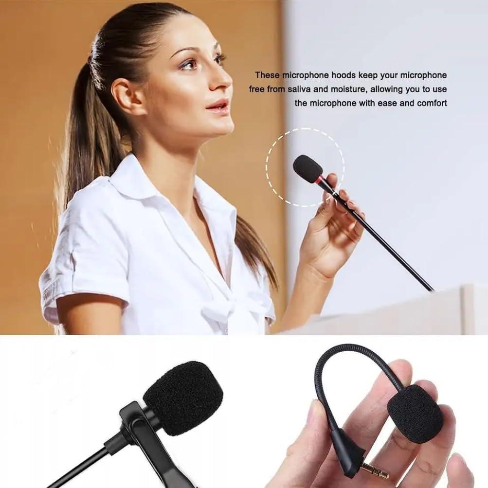 12 Filtros de Espuma para Micrófono de Auriculares Kicada 5mm