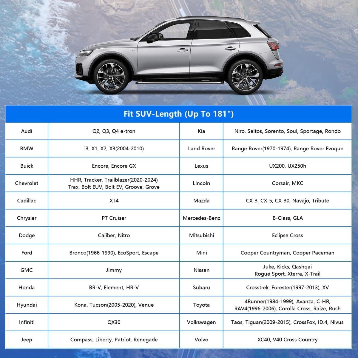 Cubierta SUV GUNHYI Impermeable Ajuste Universal 460 cm