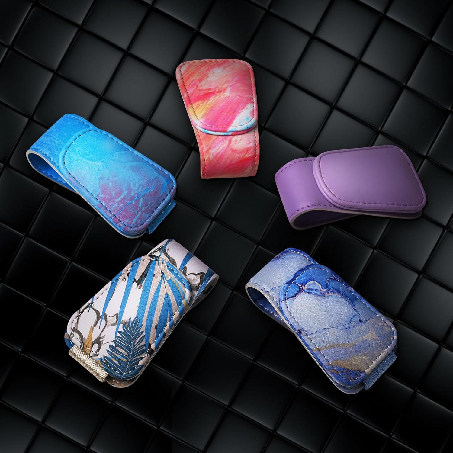 Soporte de Gafas de Sol KanSmart para Coche - Rosa Abstracto