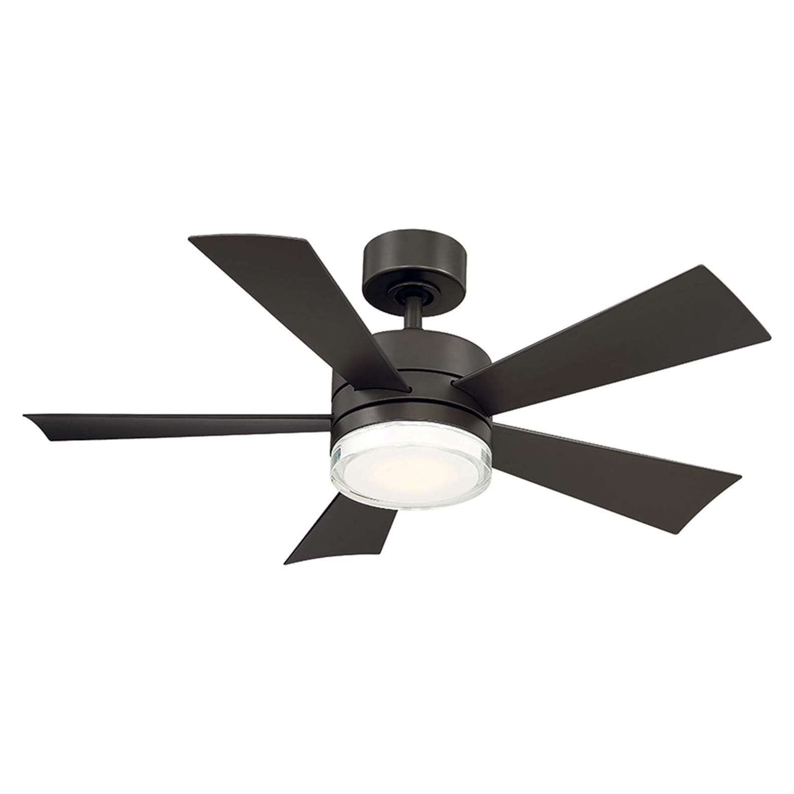 Ventilador de Techo Inteligente Modern Forms Wynd 106.68cm Bronce LED