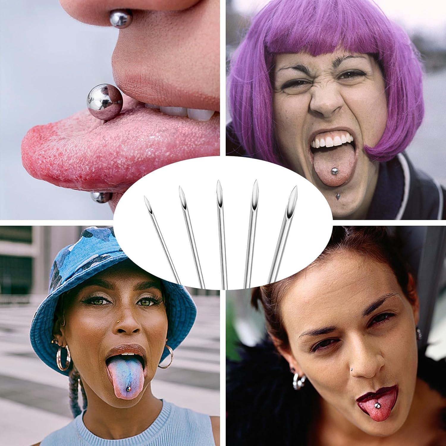 Kit de Perforación Corporal 21 Piezas Combofix - Agujas y Pinzas