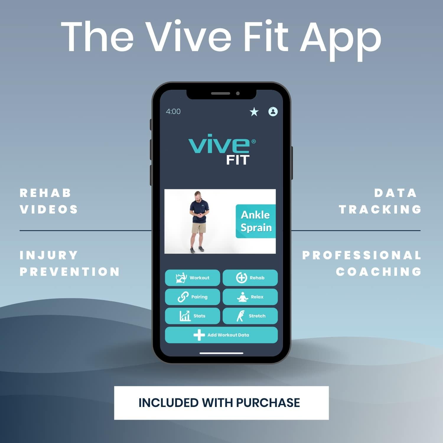 Faja de Tobillo Vive Health Ajustable para Esguinces y Lesiones