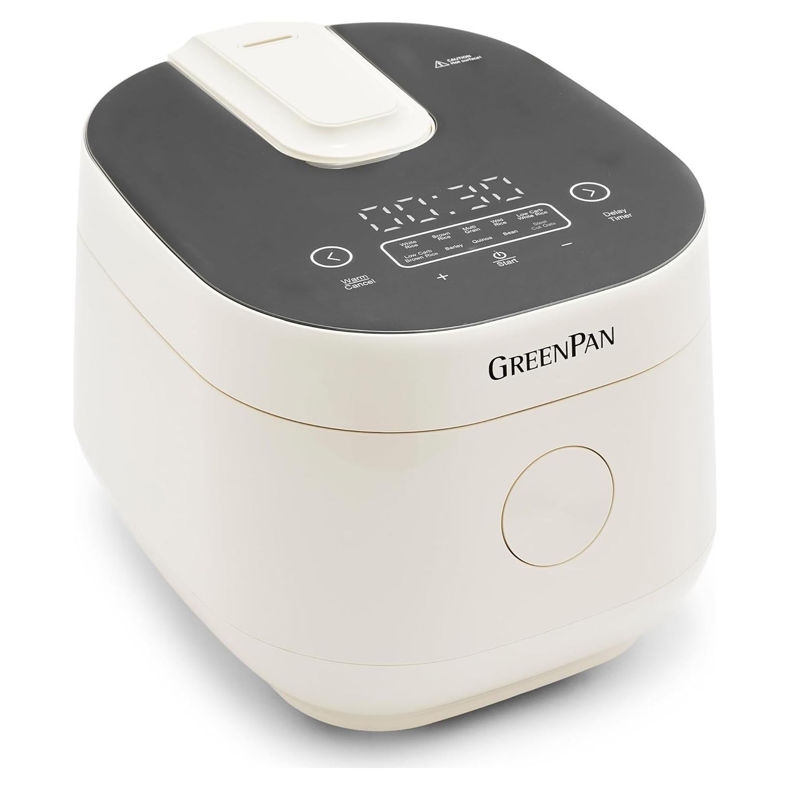 Cocedor de Arroz GreenPan Elite 4 Tazas Blanco Antiadherente