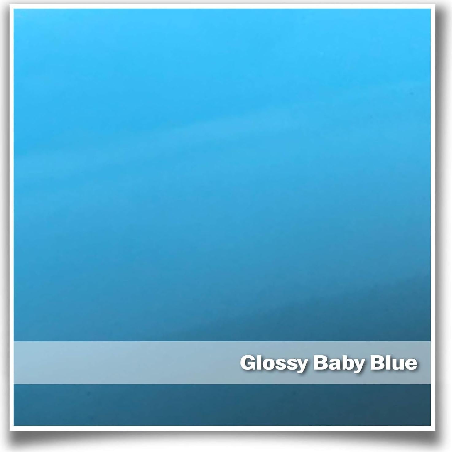 Kit de Vinilo Precortado Gomu para Espejo Lateral Camry 2018-2021 - Azul Bebé