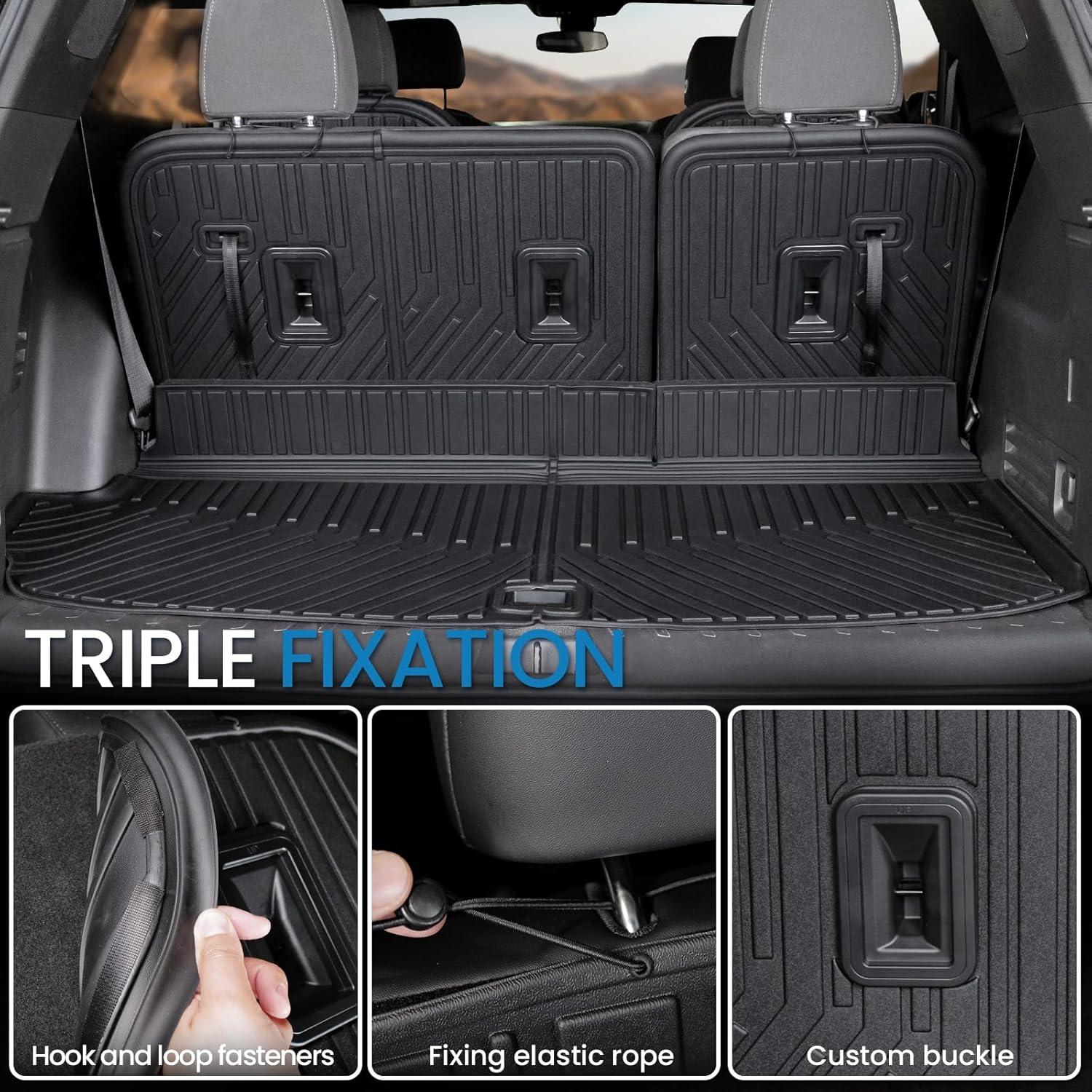 Alfombrillas de Coche JOULARISE para Chevrolet Traverse 2018-2023