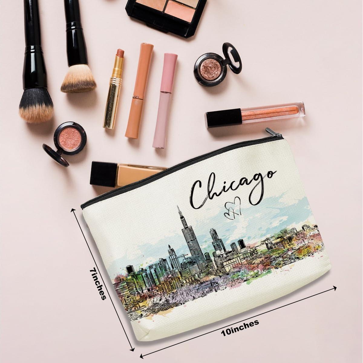 Bolsa de Maquillaje NGZS Chicago 24.6x17.8 cm Multiusos