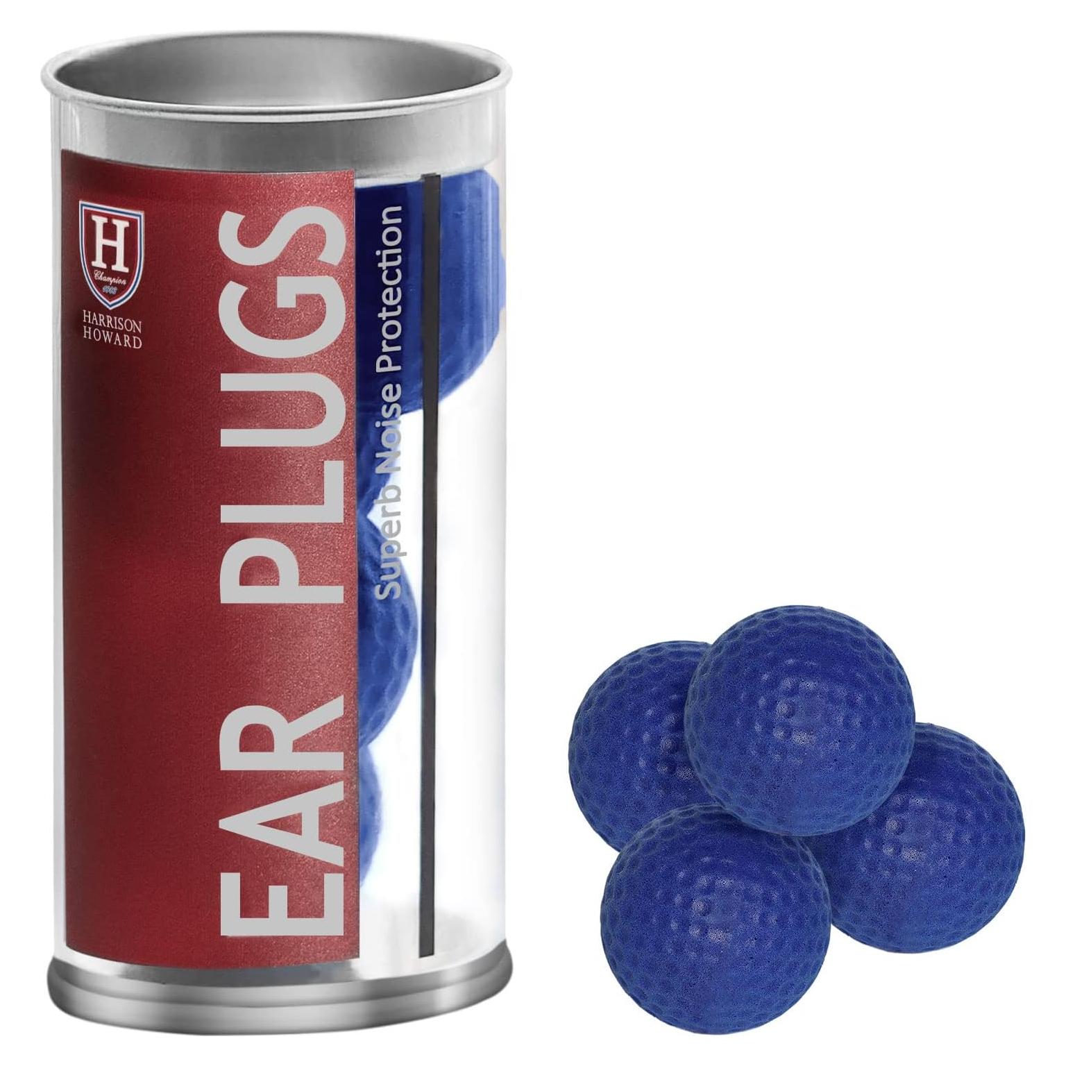 Tapones para Oídos Harrison Howard EaseFit 4 pcs Azul Campeón