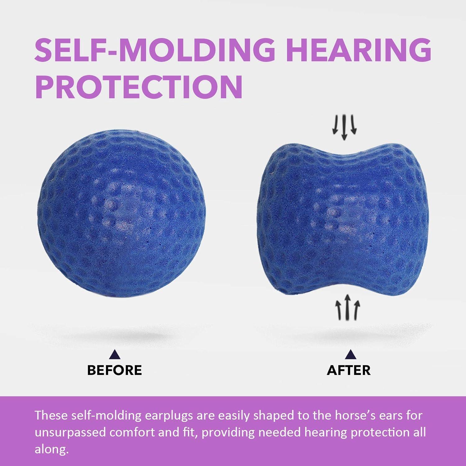 Tapones para Oídos Harrison Howard EaseFit 4 pcs Azul Campeón