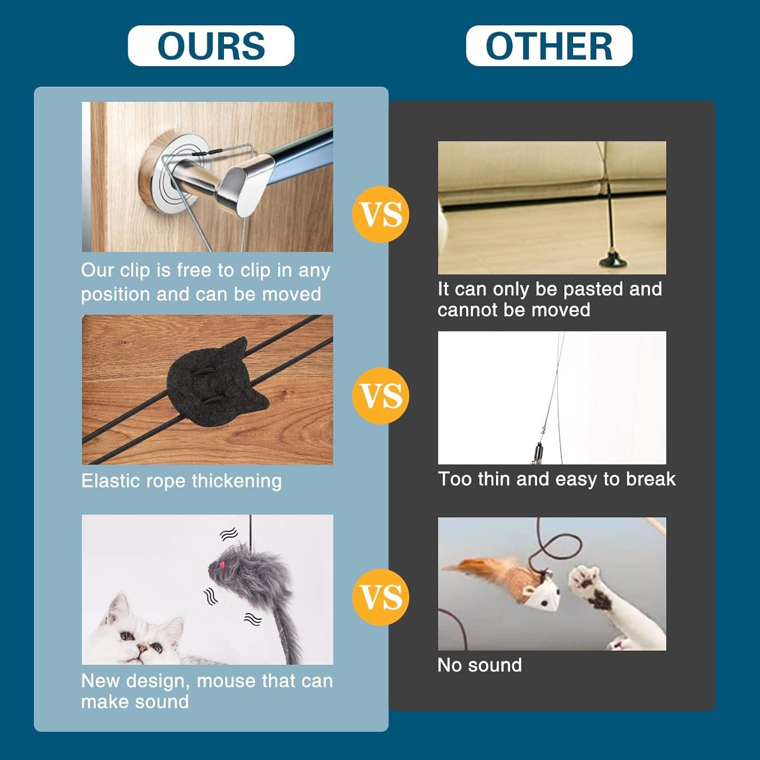 Juguete Interactivo para Gatos Kalimdor con Plumas