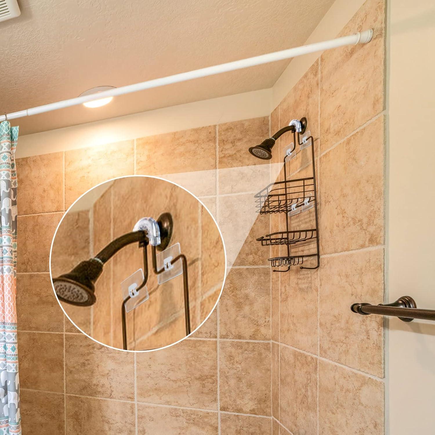 Ganchos de Adhesivo Tondiamo para Caddy de Ducha 6 Piezas