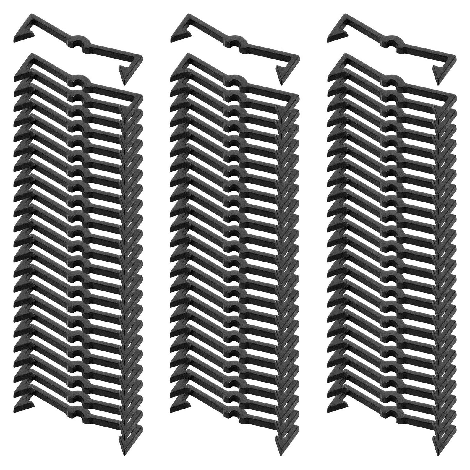 Bloques de Plástico Mudder para Ganchos de Tablero de Clavos - 100 Piezas