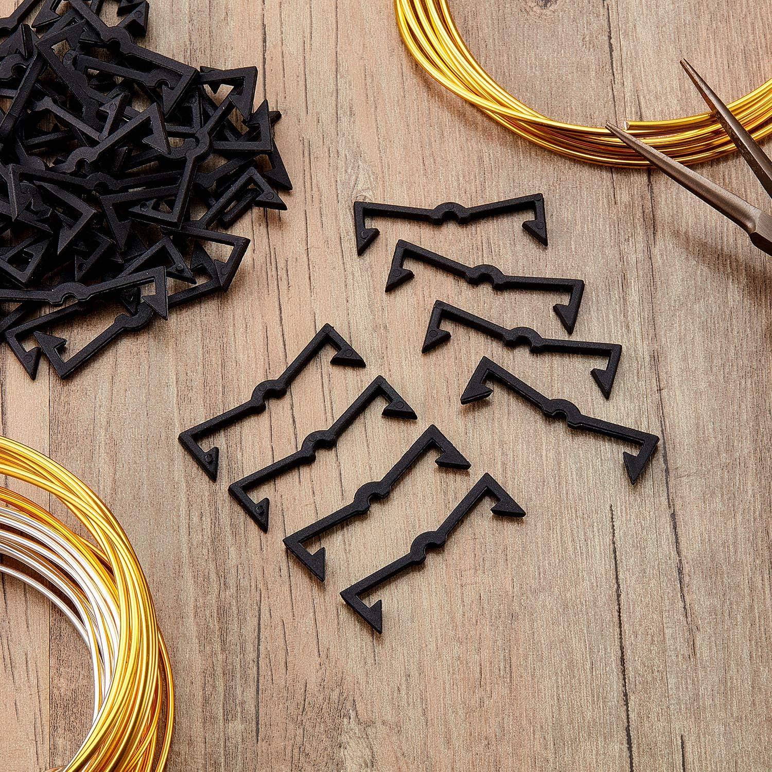 Bloques de Plástico Mudder para Ganchos de Tablero de Clavos - 100 Piezas