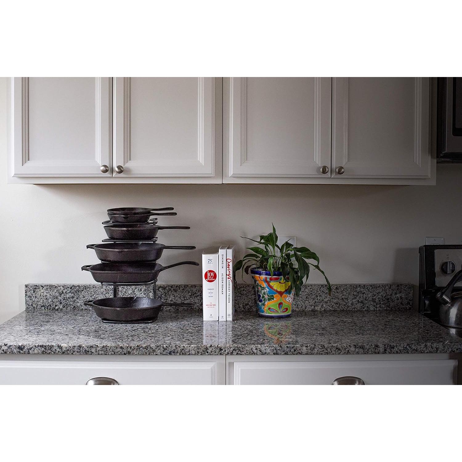 Organizador de Utensilios de Cocina Lodge de Acero 5 Niveles