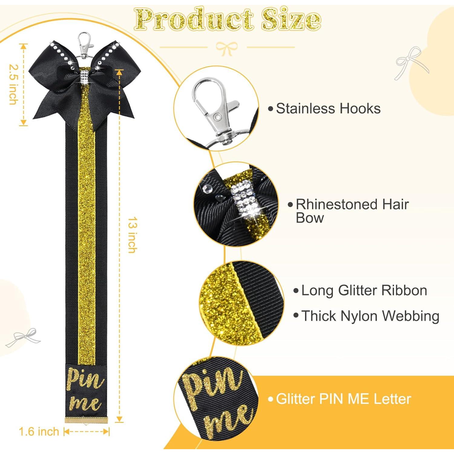 Set de 2 Llaveros Cheer Pin Me DEEKA para Mochila - Nylon Brillante