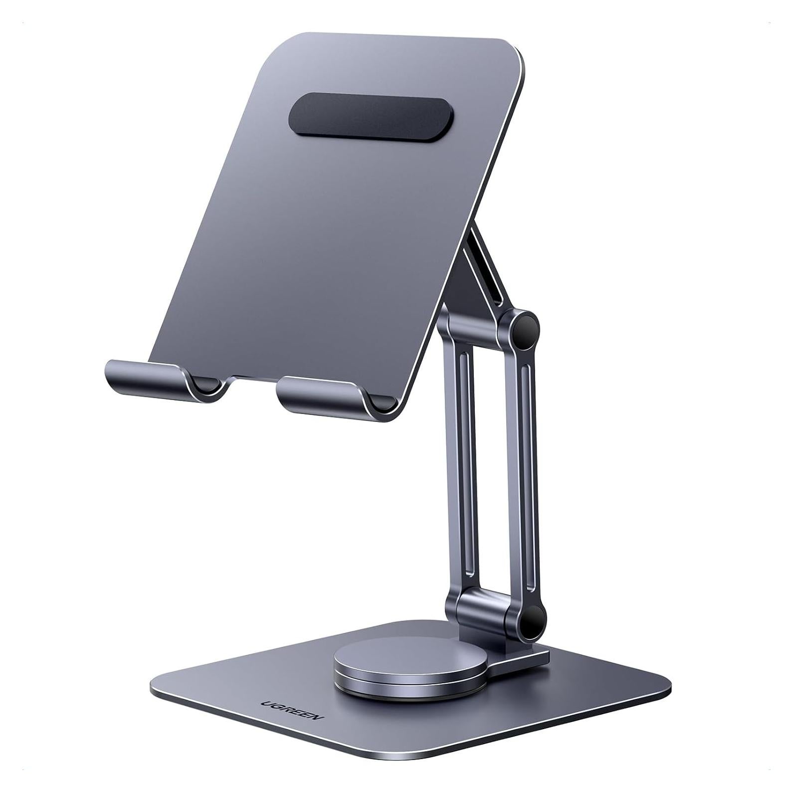 Soporte para Tableta UGREEN 360° Aluminio Ajustable Gris