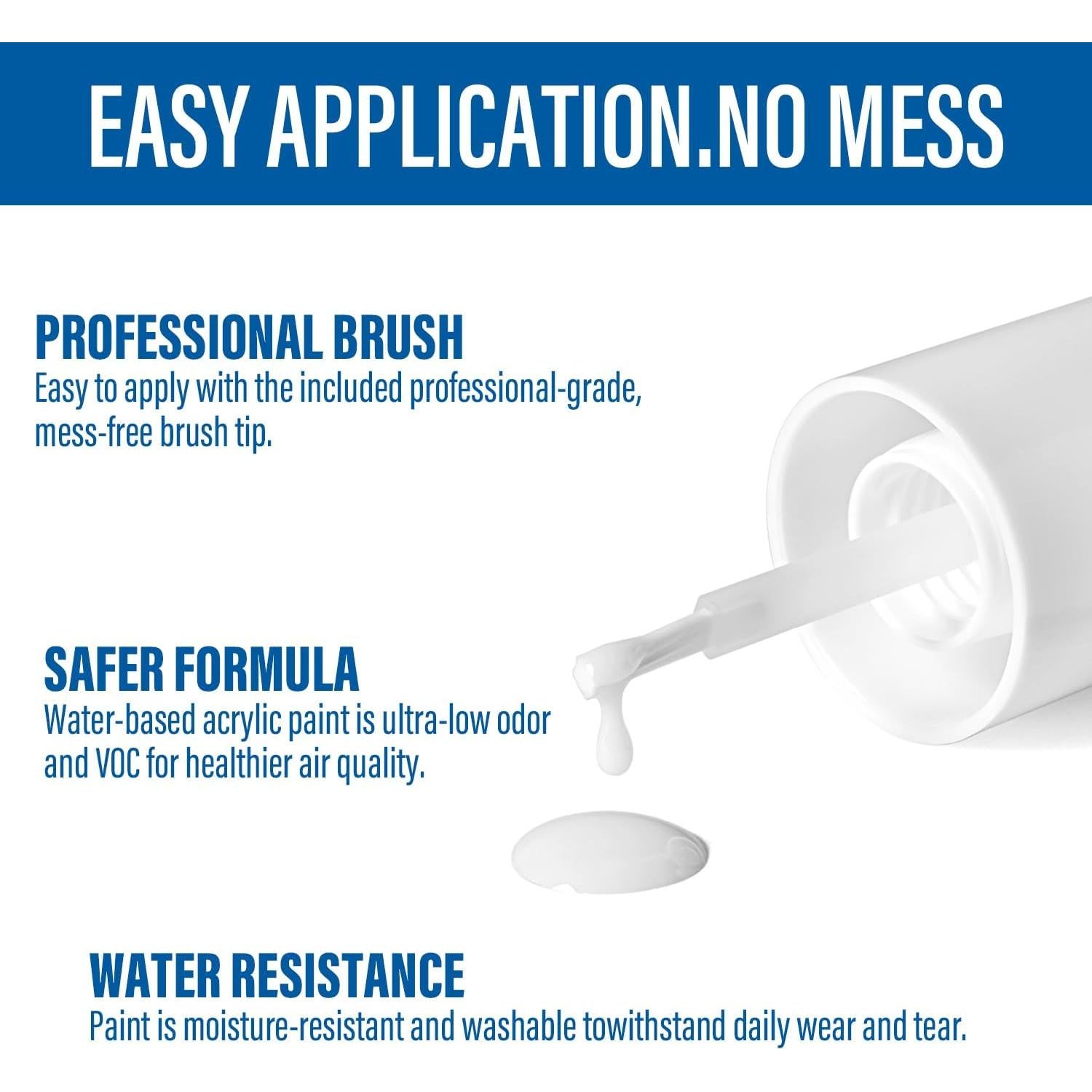 Pintura para Bañeras y Azulejos Cocomfix 29.57ml Blanco Brillante