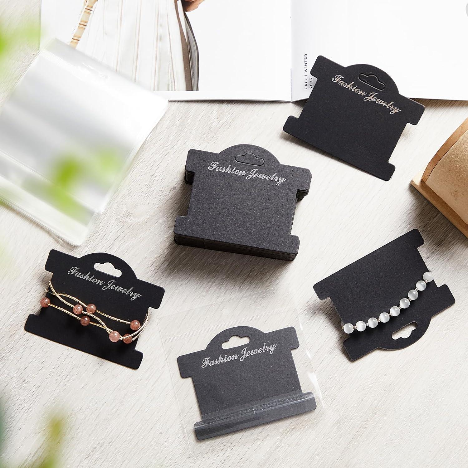 Tarjetas de Exhibición para Pulseras Fulmoon 100 Pcs 10x7.2cm