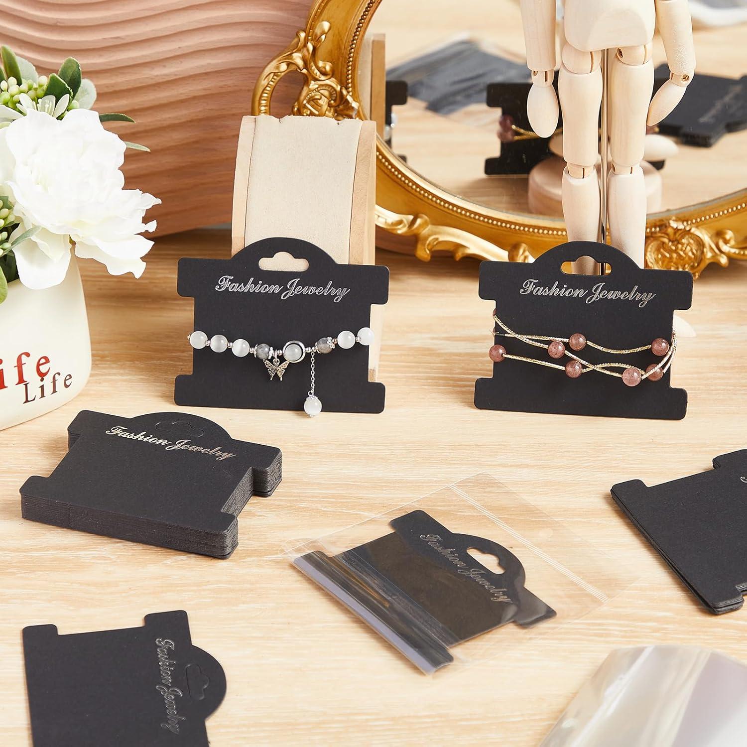 Tarjetas de Exhibición para Pulseras Fulmoon 100 Pcs 10x7.2cm