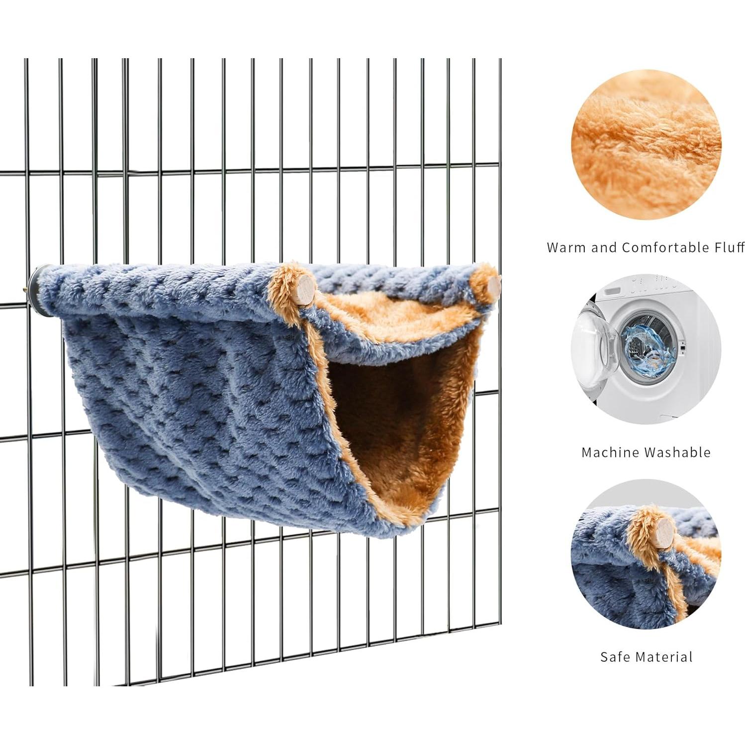 Hamaca para Ratas y Pequeñas Mascotas MinrzPet 30x25 cm