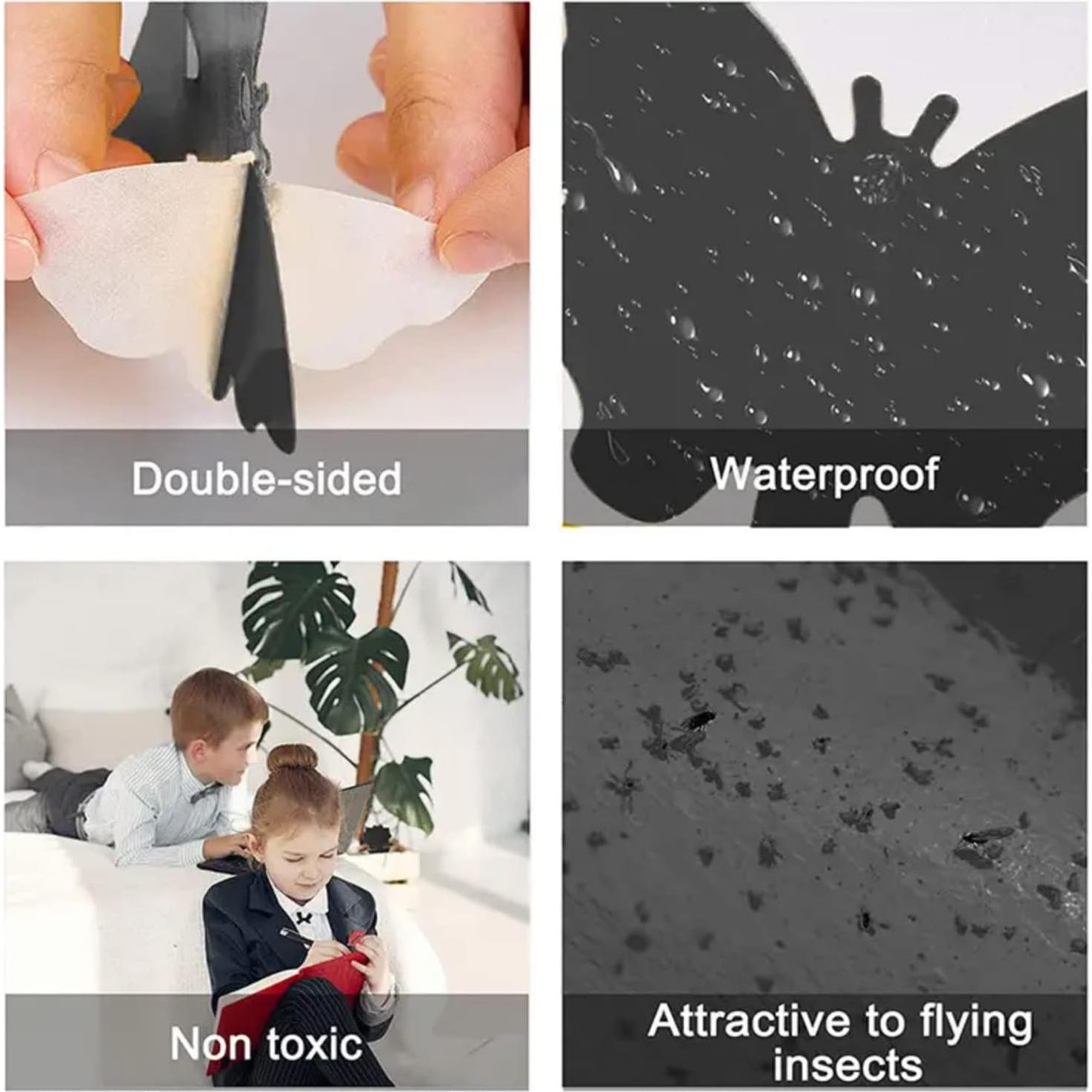 Trampas Adhesivas para Moscas y Mosquitos Springco - 50 Piezas