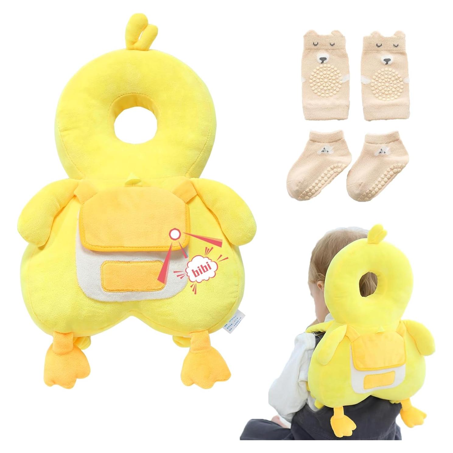 Mochila Protectora de Cabeza Bebé Genérico Pato-A Ajustable