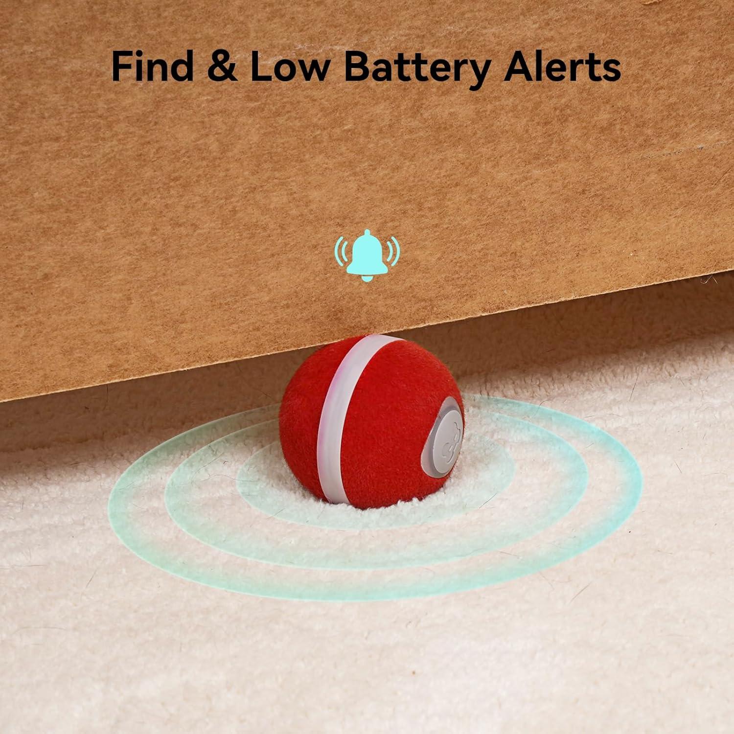 Bola Interactiva Cheerble M3 para Gatos con Luz y Modos