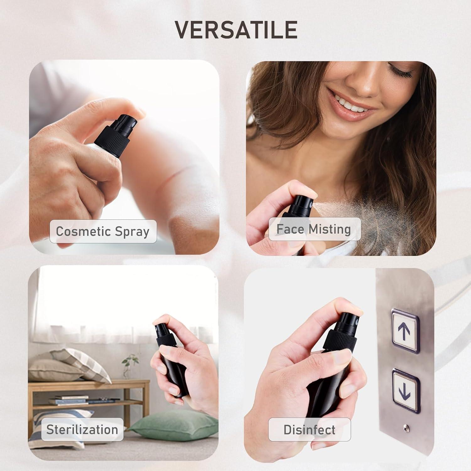 Botellas de Spray Pequeñas Lisapack 2oz (10 Paquete) - 60ml