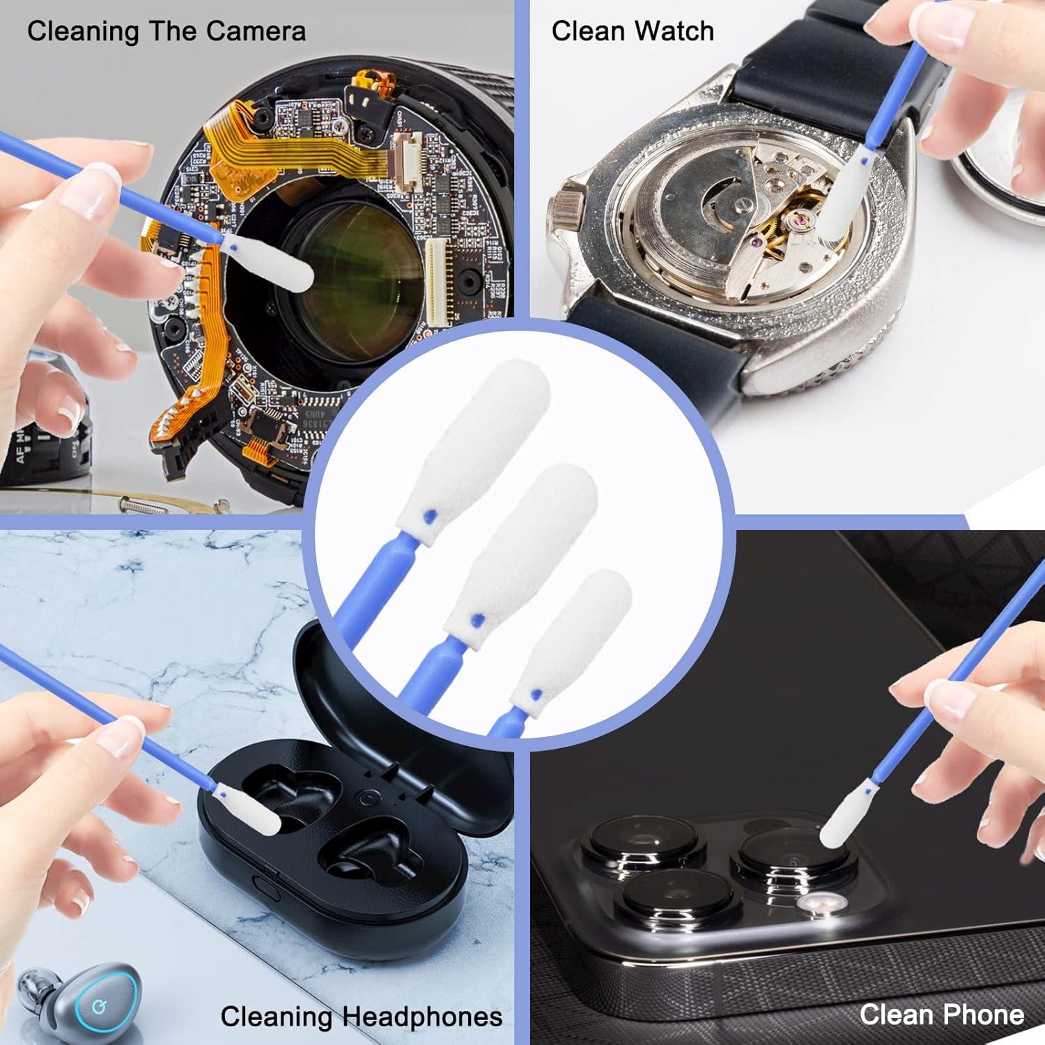 Hisopos de Espuma Sin Pelusa Wellgler KM722 100PCS 9.27cm