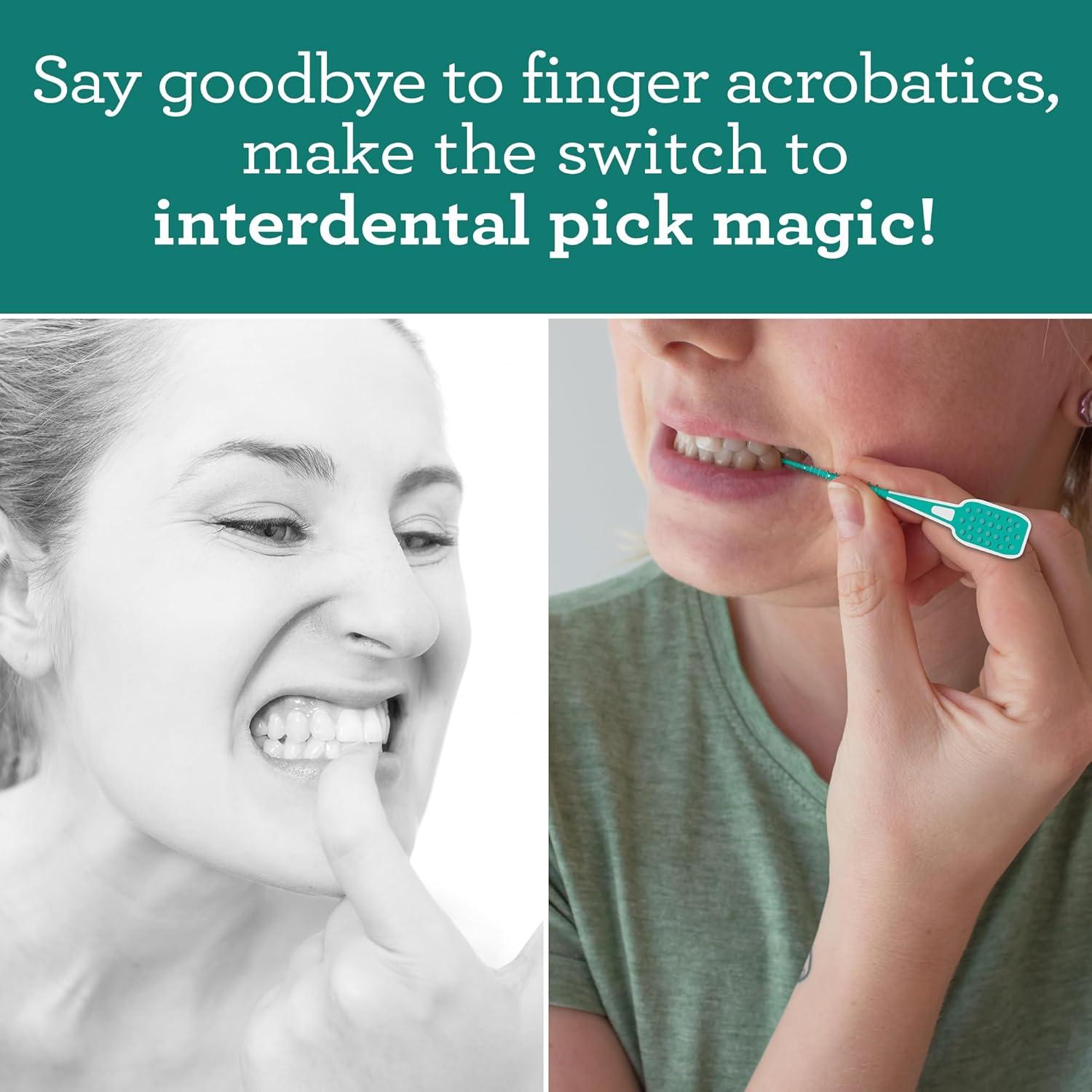 Palillos Interdentales GuruNanda - 100 Unidades Suaves y Flexibles