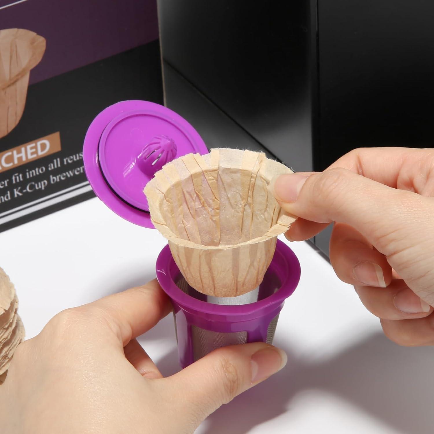 Filtros desechables Pro Mael K Cup 100 unidades papel natural