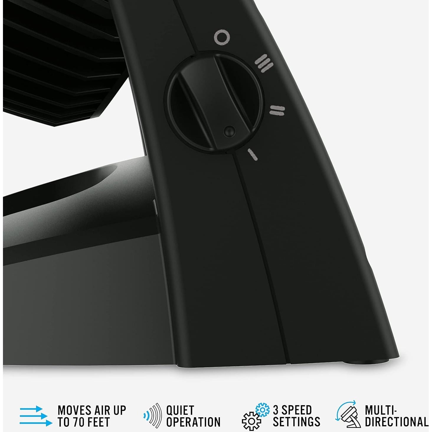 Ventilador Circulador de Aire Vornado 630, 3 Velocidades, 22.86 cm